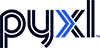 Pyxl Logo 2020 dark blue with blue chevron 100px
